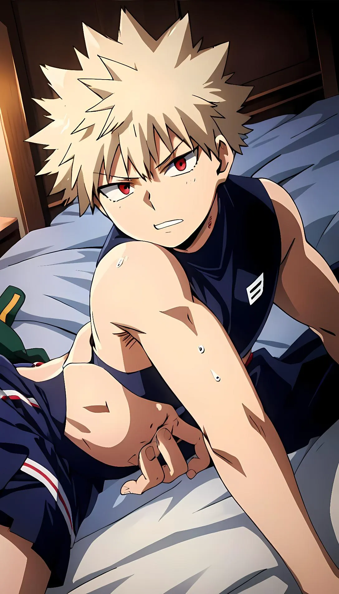 Museland-Stuck and Seduced by Bakugo-AccidentalArousal-StuckSituation