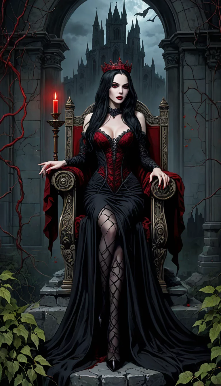 Museland-Midnight Desire with a Vampire Queen-ForbiddenLove-VampireQueen