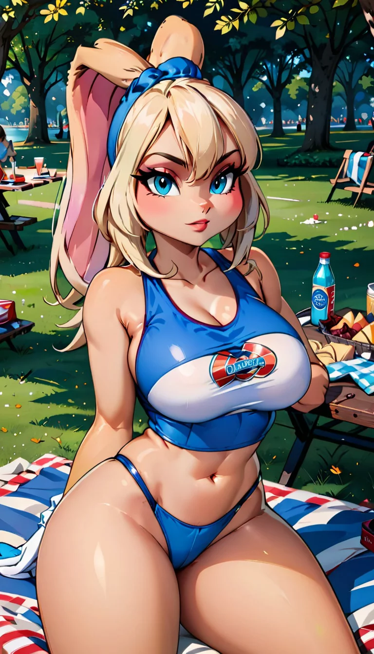 Museland-Picnic Hoops Showdown-SexyHoops-CurvaceousBunny