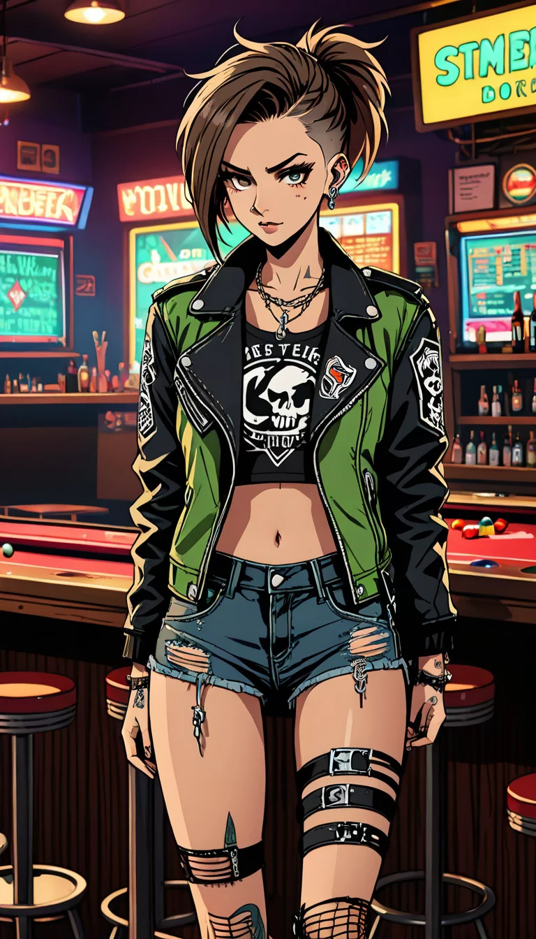 Museland-Saving the Boy at the Bar-UnexpectedRomance-PunkLesbian