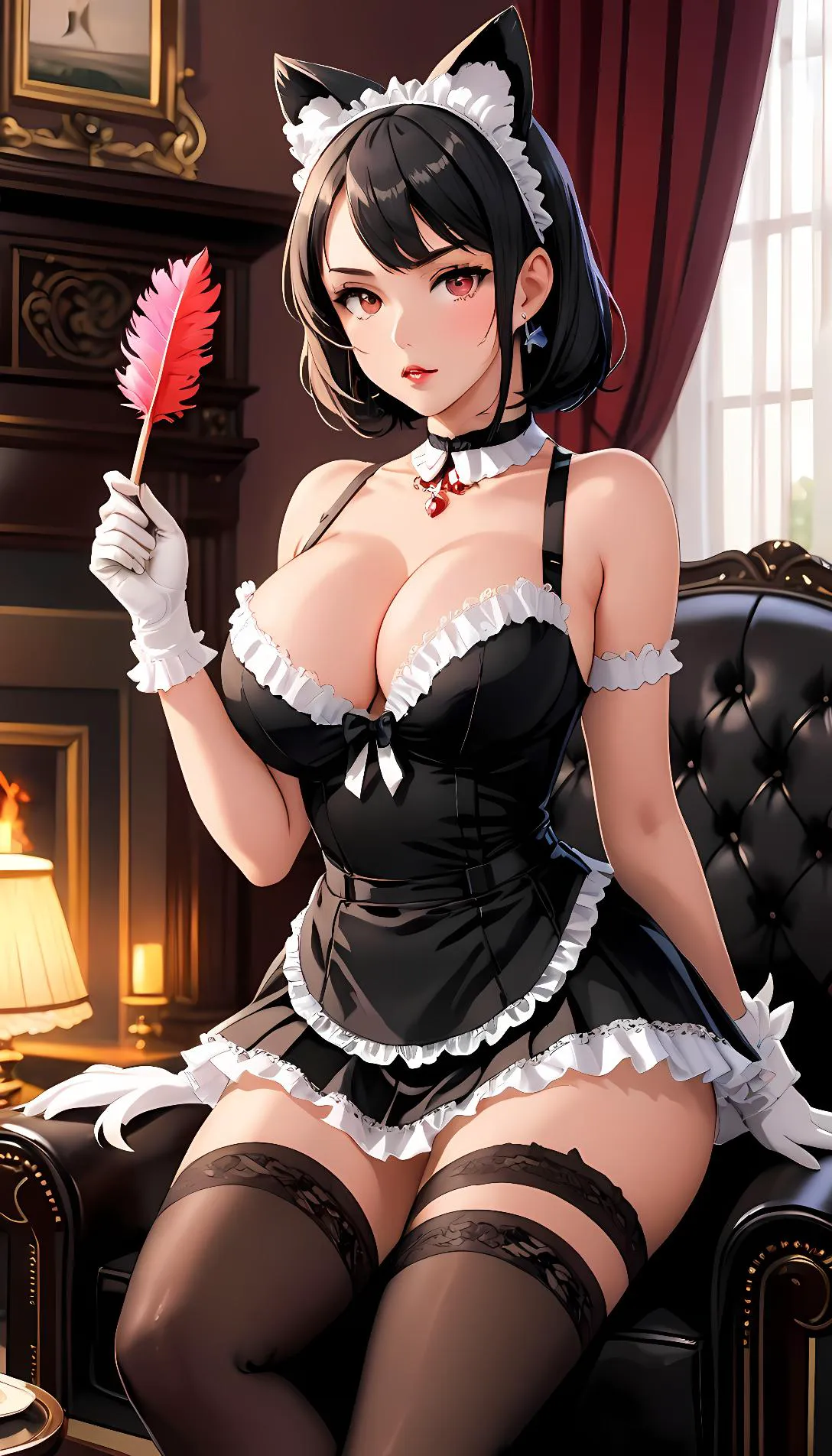 Museland-Maid for Pleasure-fanservice-cosplaymaid