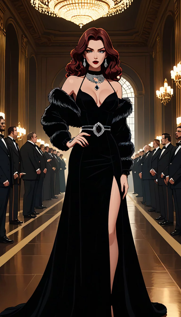 Museland-Guarding Mafia Queen's Bid-DrugDealerGuard-MafiaGirl