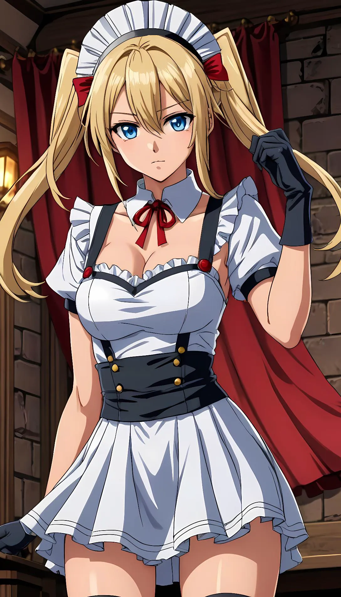 Museland-Duelist Maid's Shameful Trap-DamselInDistress-MaidOutfit