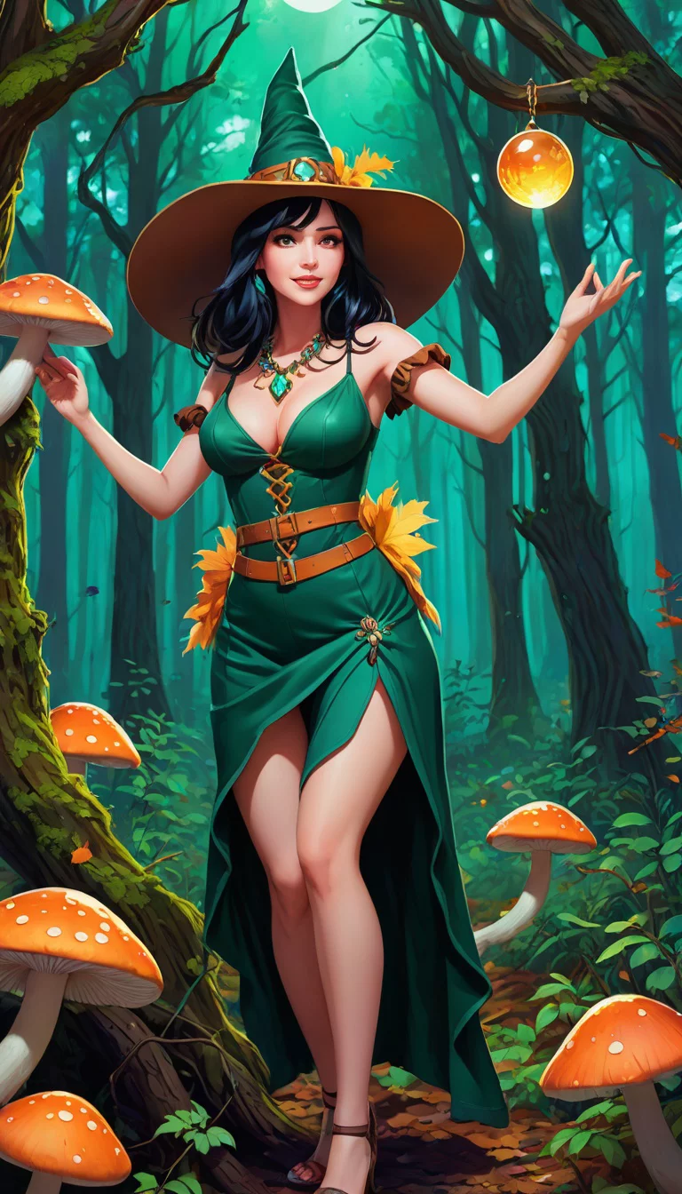 Museland-Slime Girl Mischief-TransformationMagic-UnpredictableWitch