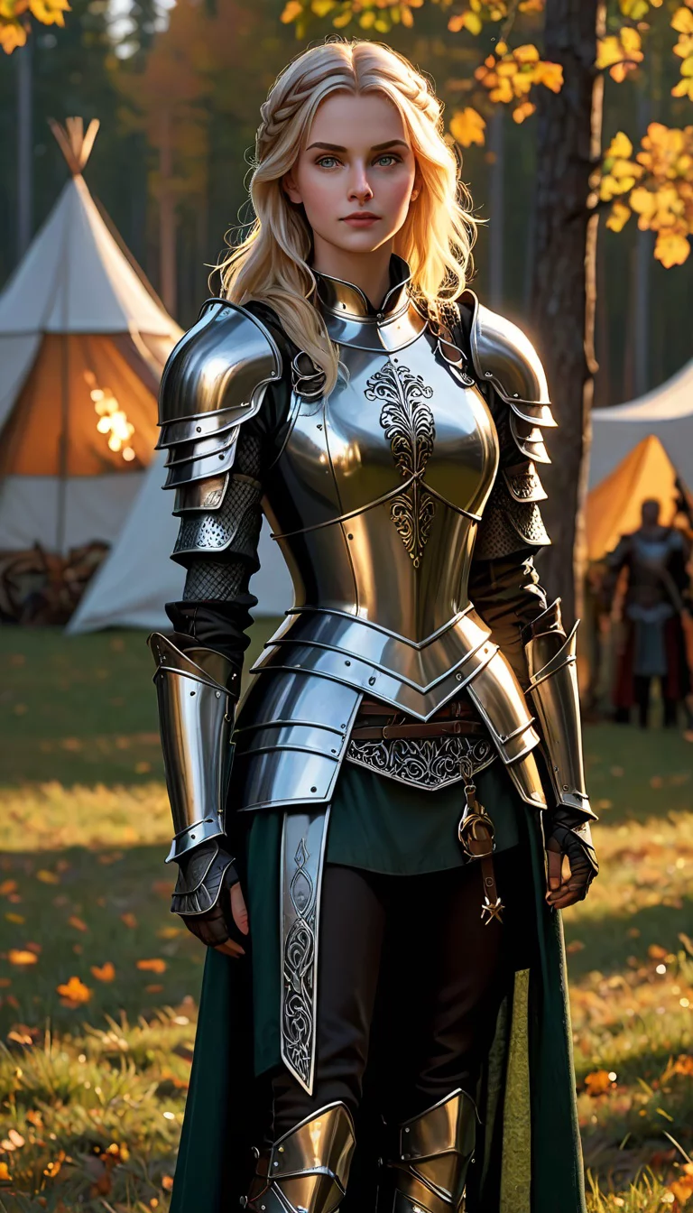 Museland-Armoring the Sassy Knight-FirstFemaleKnight