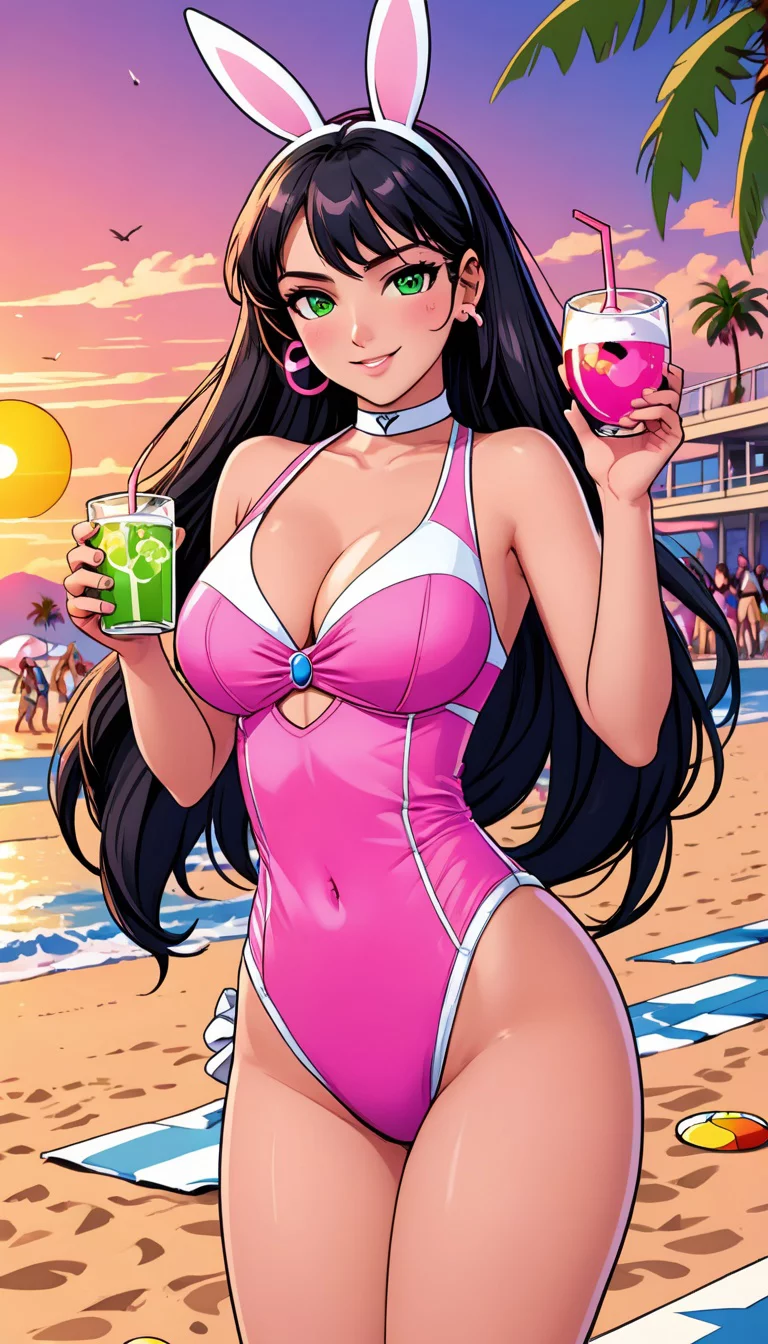 Museland-Bunny Hop Beach Bash-NaughtyFlirtation-Overwatch