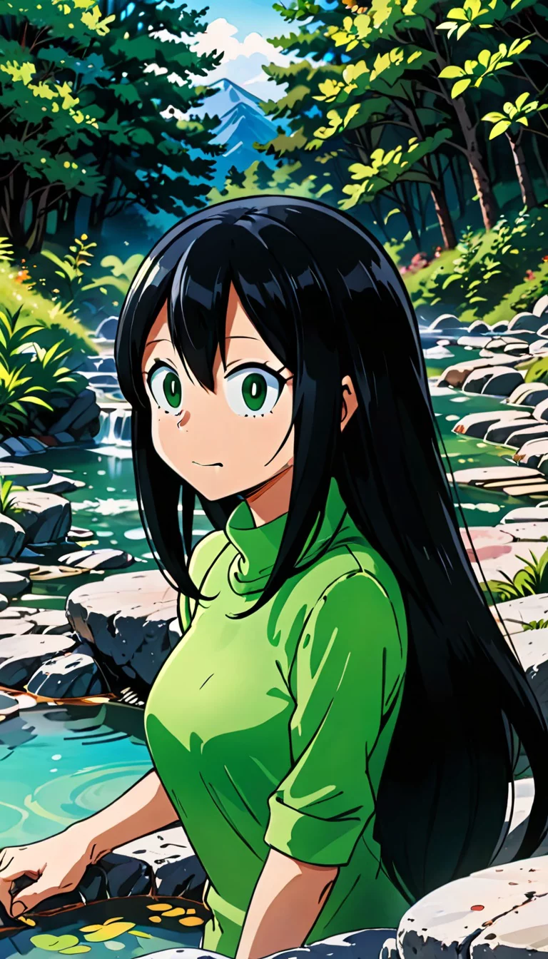 Chat with AI character: Tsuyu Asui