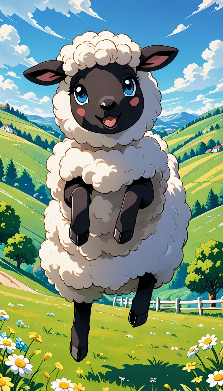 Chat with AI character: sheep