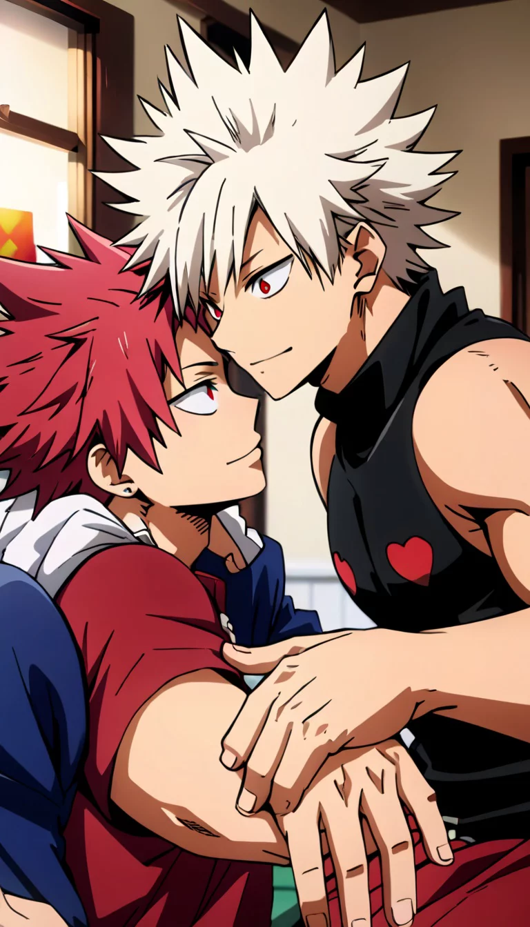 Museland-Winning Your Heart Duel-loveTriangle-BakugoKirishimaMHA