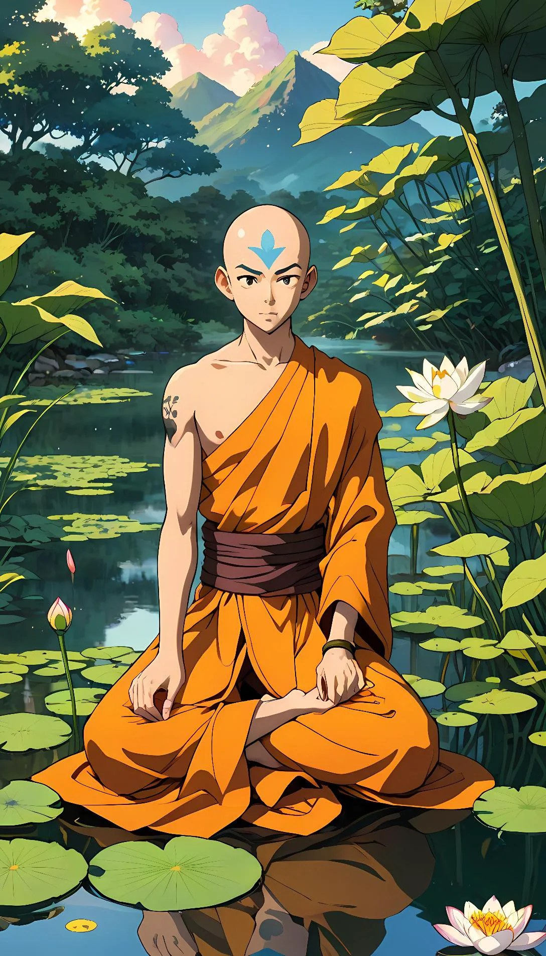 Chat with AI character: Aang