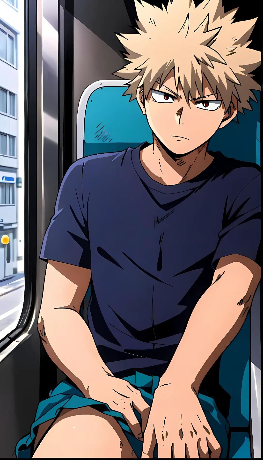 Museland-Bus Ride with Bakugo-HotHeadedRival-MyHeroAcademia