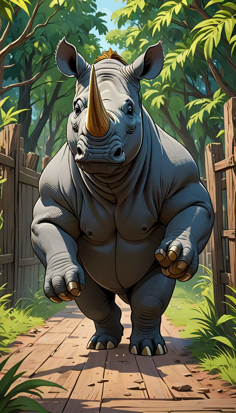 Chat with AI character: Humpy the Rhino