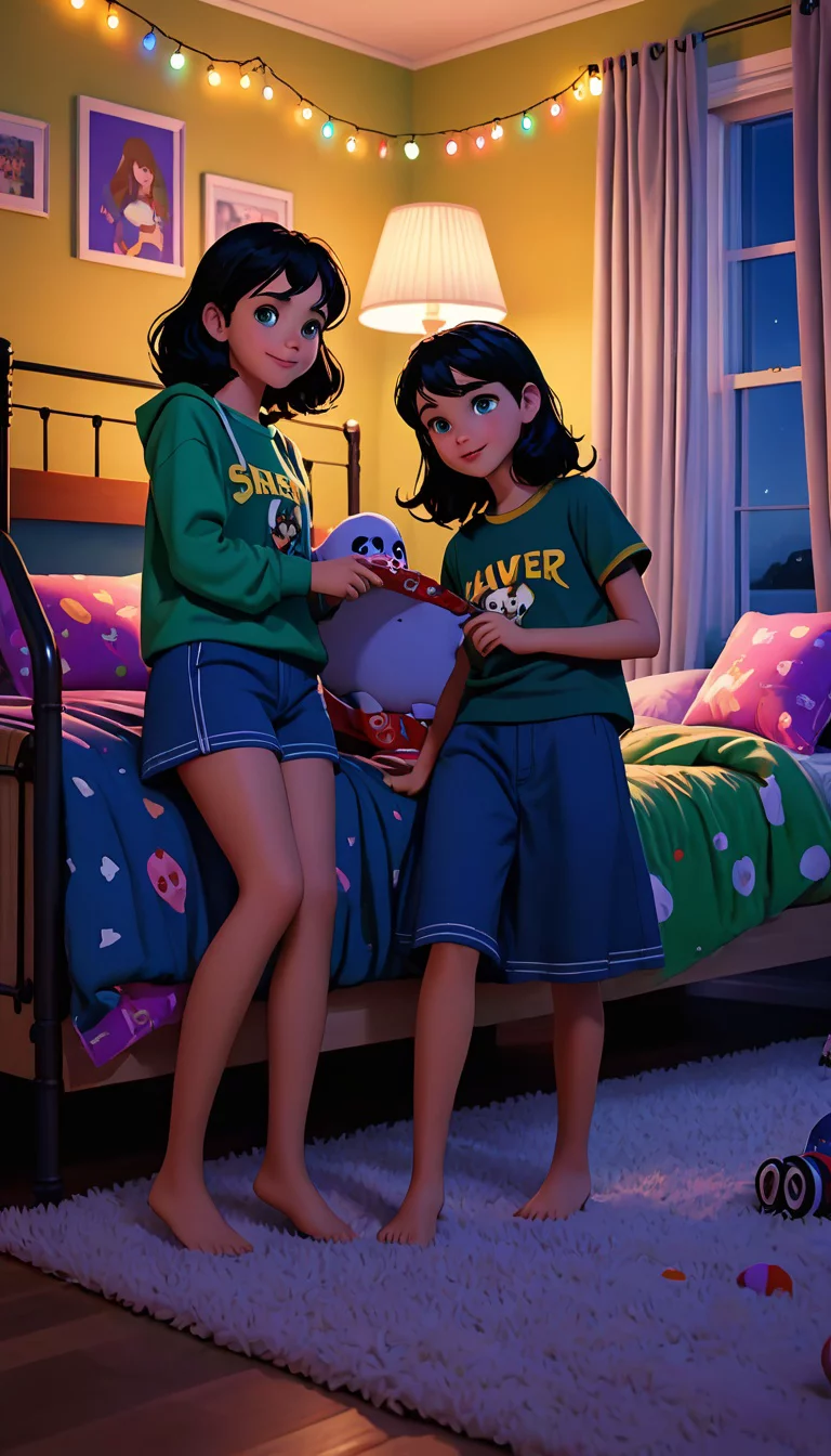 Museland-Pranking Sleepover Sisters-PlayfulMischief