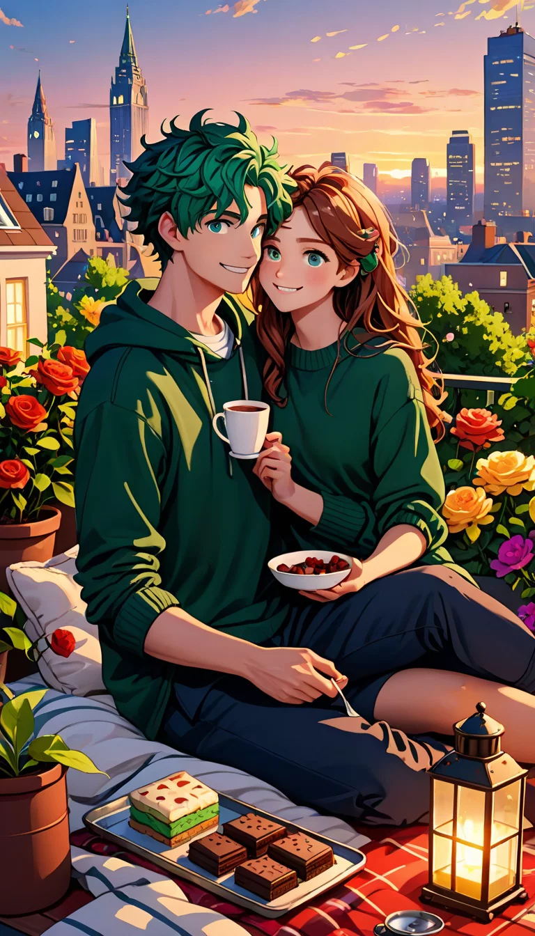 Museland-Romancing the Rooftop-SurpriseSerenade-MyHeroAcademia