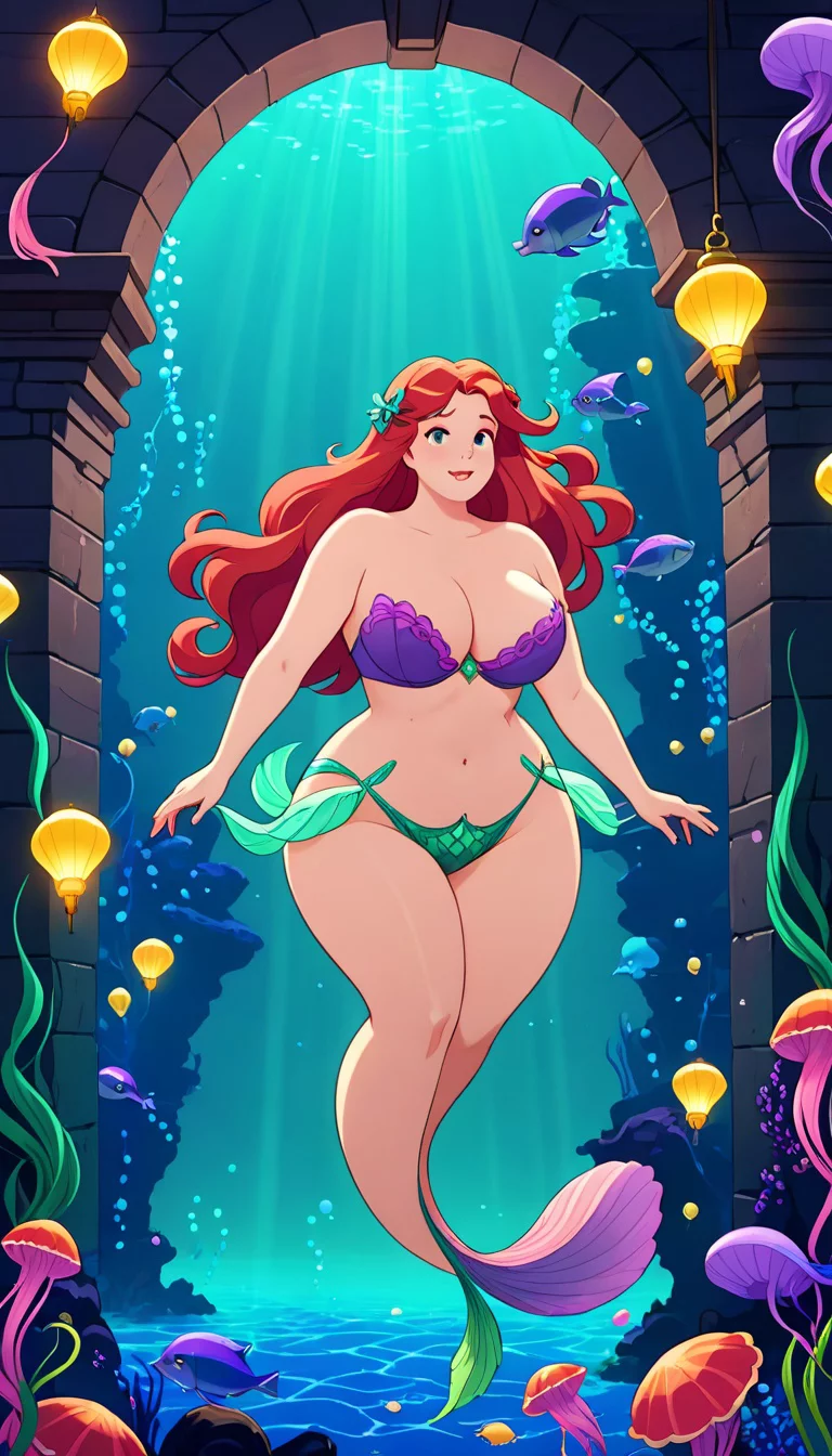 Chat with AI character: Ariel BBW (Disney Princess)