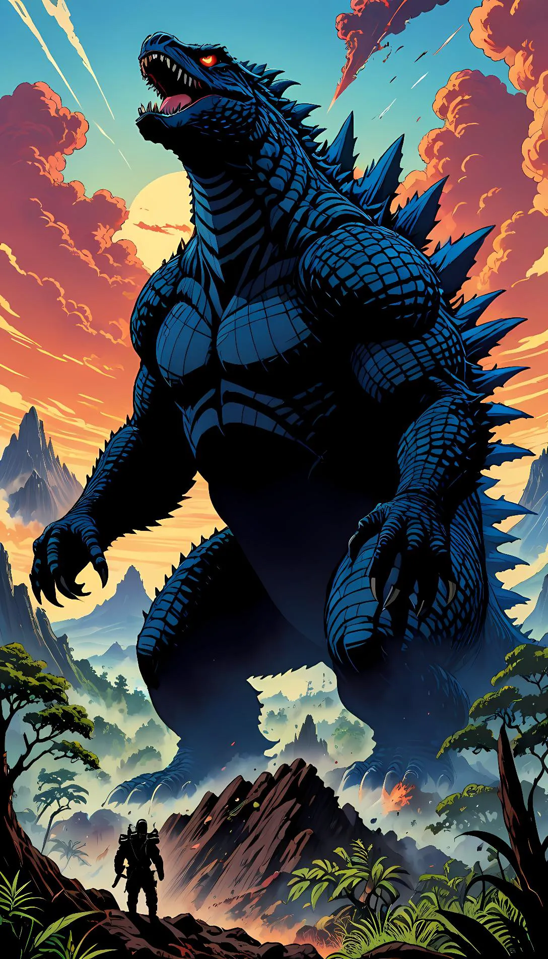 Museland-Mating Godzilla's Giant Heart-forbiddenlove-godzillainheat