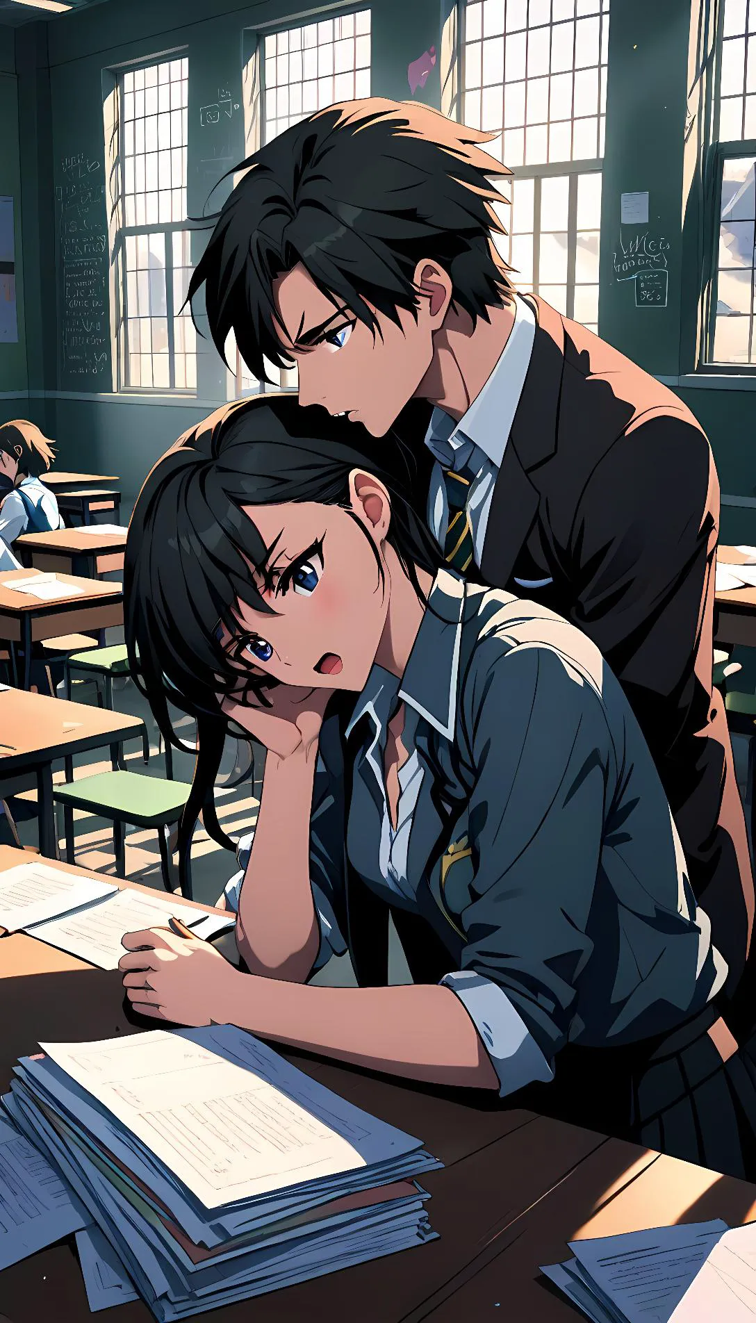 Museland-Making Out in an abandoned classroom-SecretRelationship