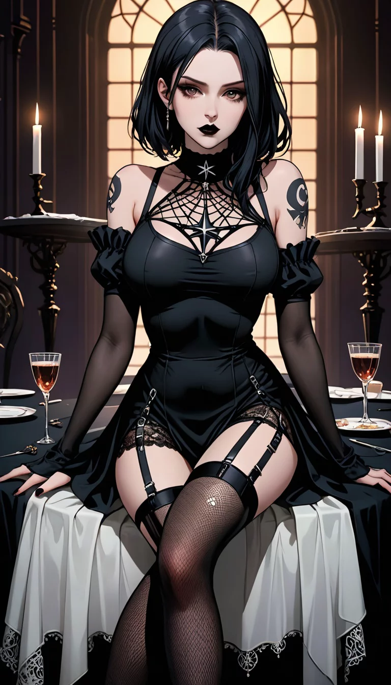 Museland-Cheering Up Goth Girl-LonelyBirthday-SexyGothGirl