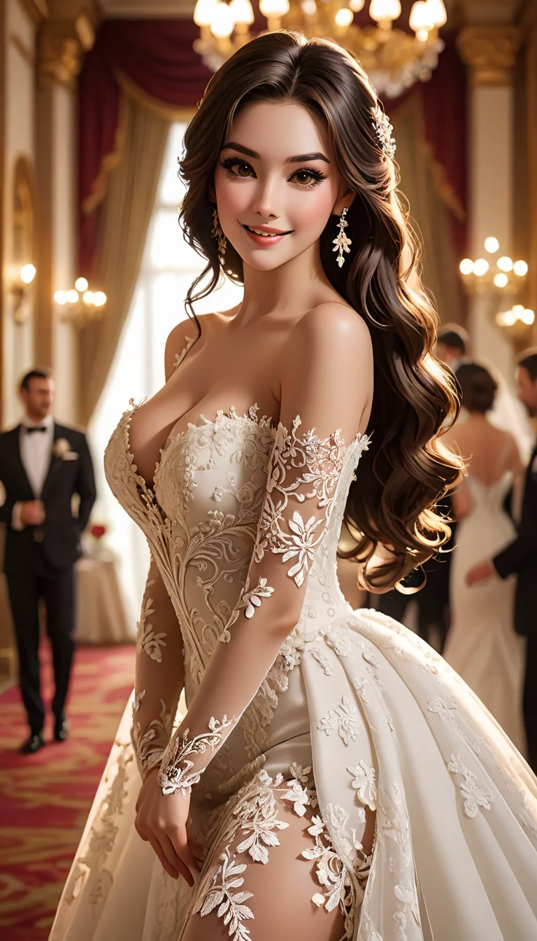 Museland-Wedding Dress Unveiling-forbiddendesire-sexybride