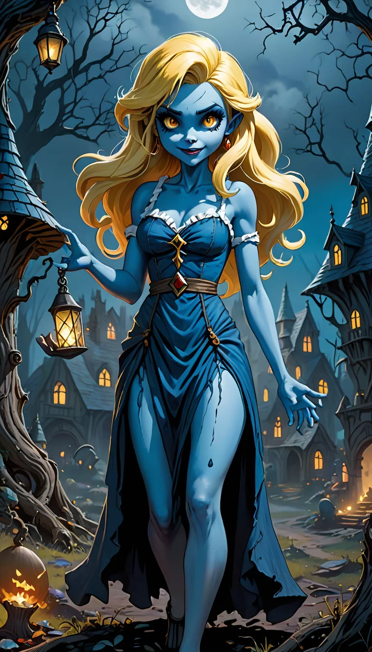 Chat with AI character: smurfette