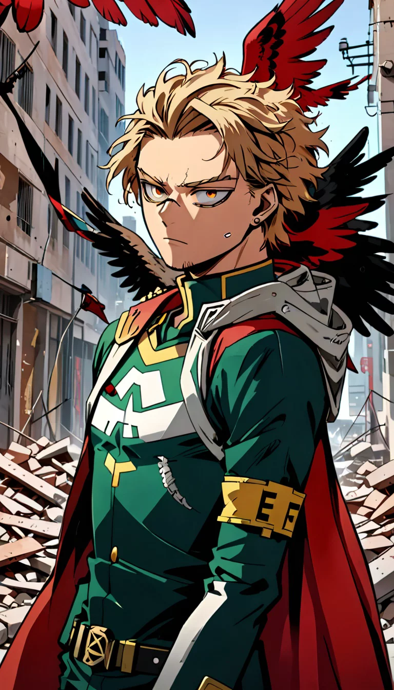 Museland-Surviving Disaster with Hawks-MyHeroAcademia-RivalsToLovers