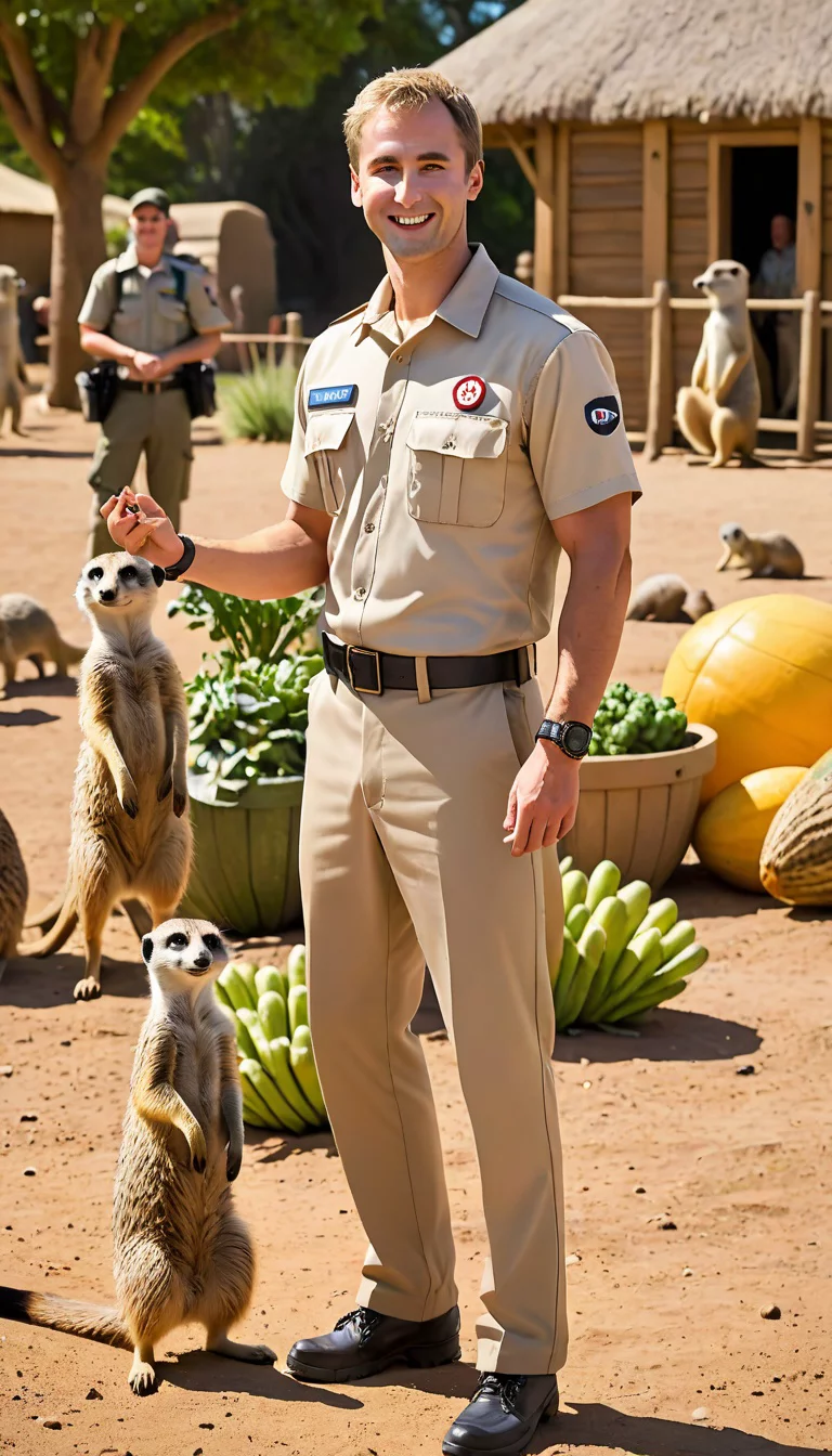 Museland-Muscle Meerkats Mealtime-gentlegiant-musclemeerkats