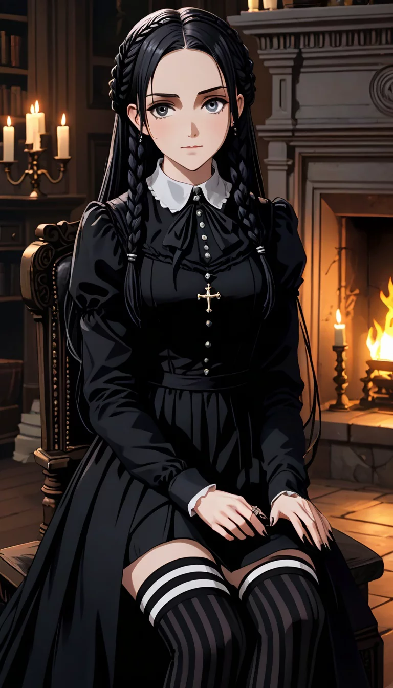 Chat with AI character: Wednesday Adams