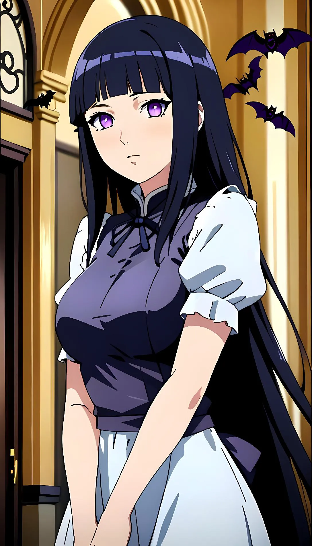 Museland-Maid Hinata's Internet-Breaking Service-SeductiveSubmissive-ForbiddenAttraction