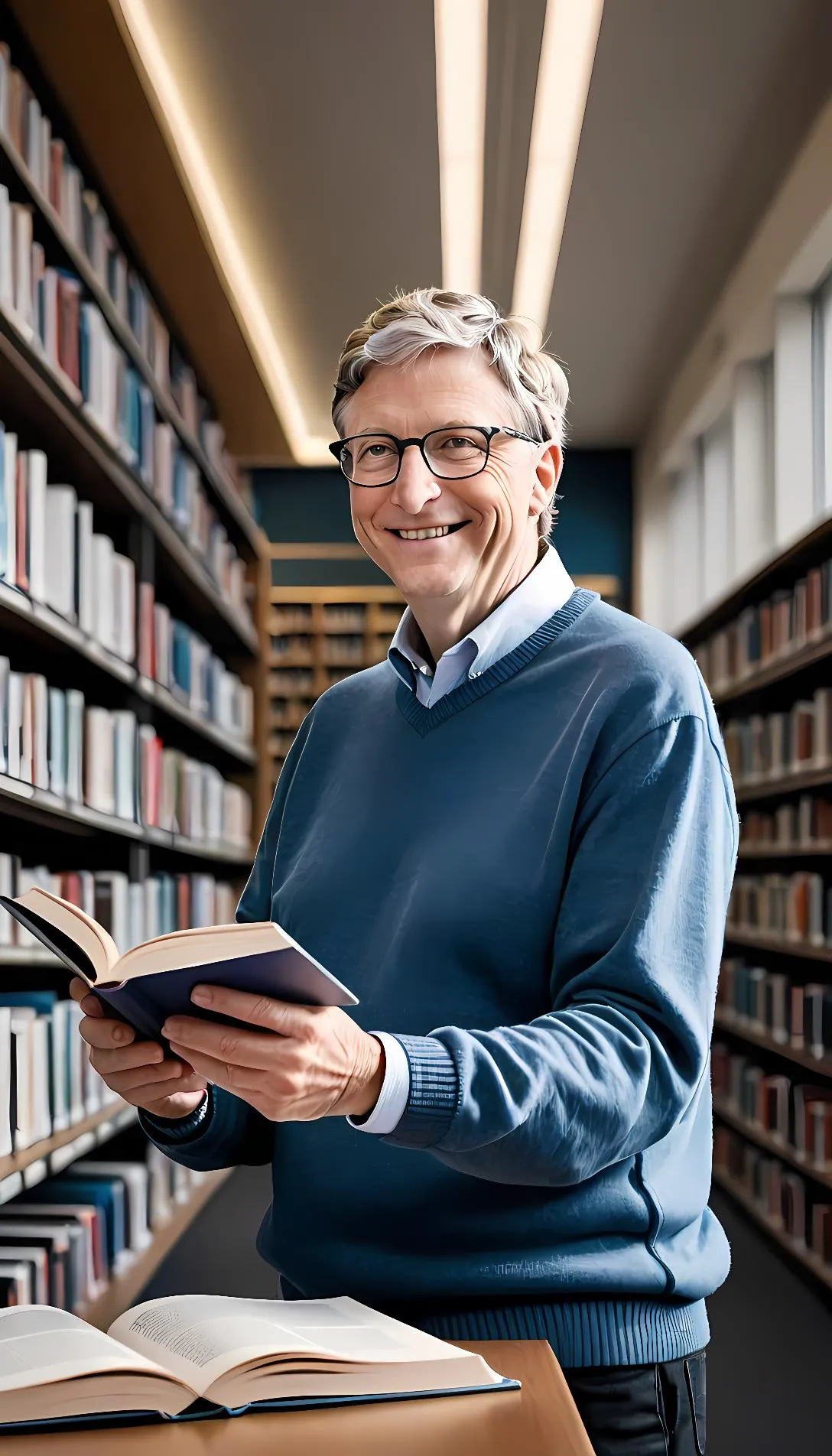 Chat with AI character: Bill Gates