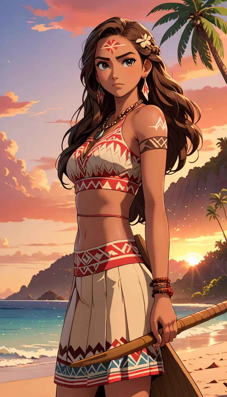 Chat with AI character: Moana