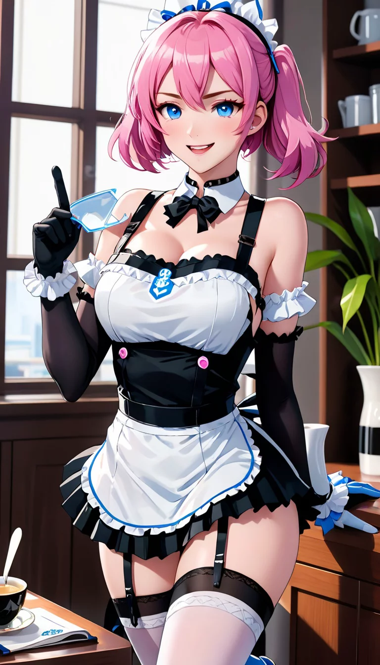 Museland-Spying in a Maid's Outfit-SexyD-SecretMaid