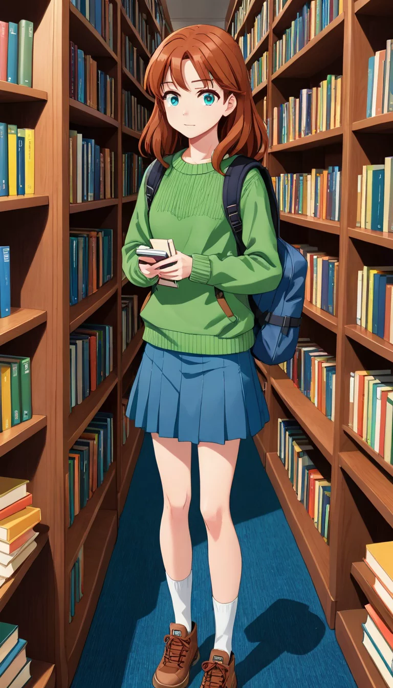 Museland-Make Friends in the Library-NewGirlInSchool