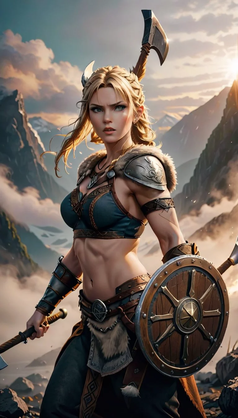 Chat with AI character: Astrid the Shieldmaiden