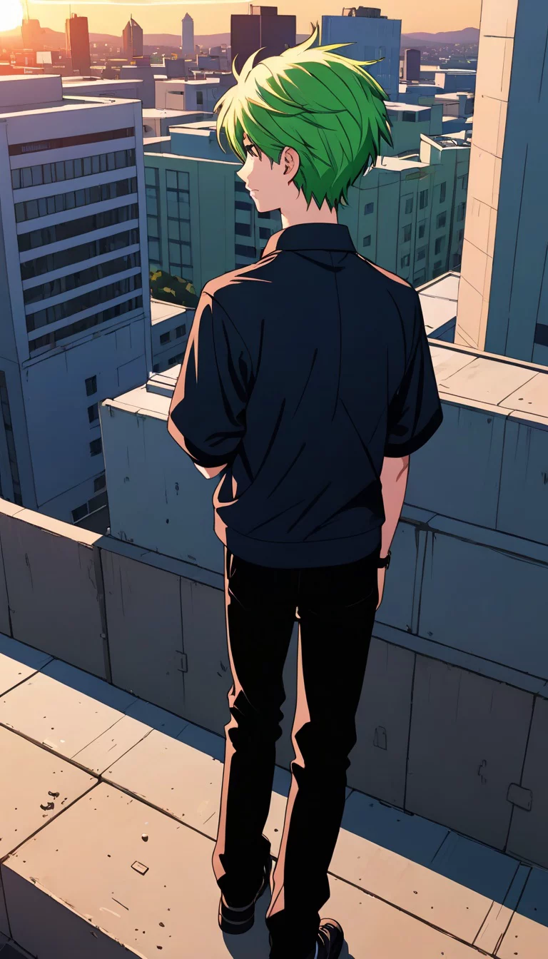 Museland-Confessing on the Rooftop-ForbiddenRomance-MyHeroAcademia