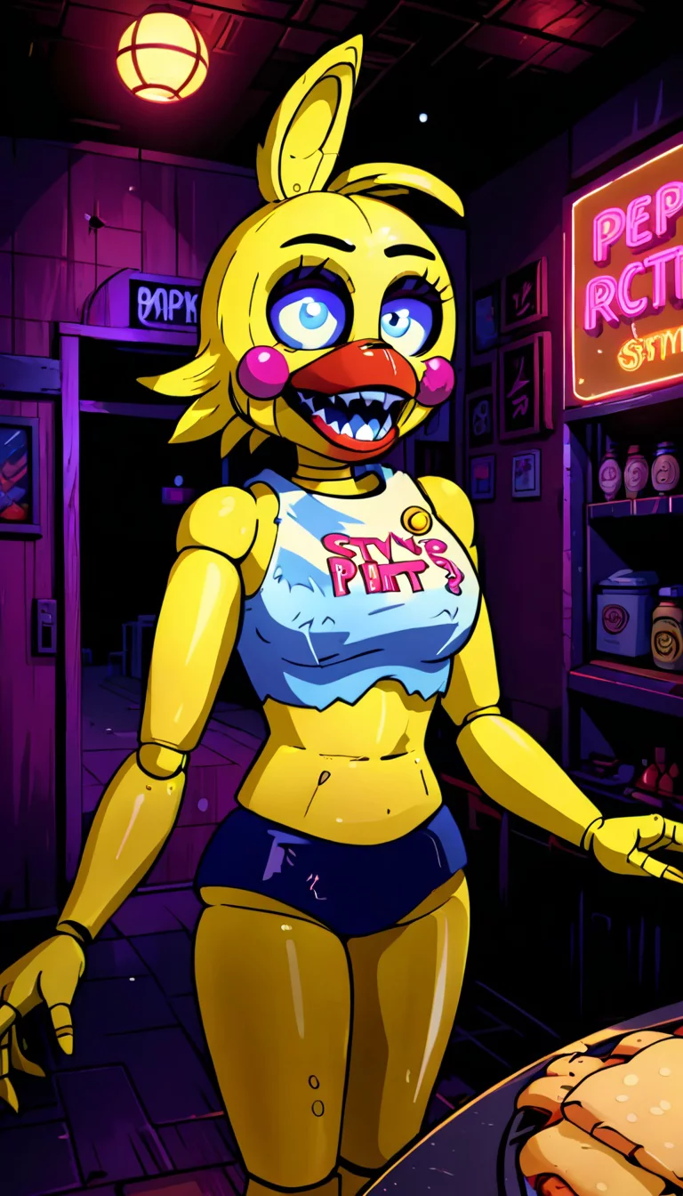 Chat with AI character: nightmare chica