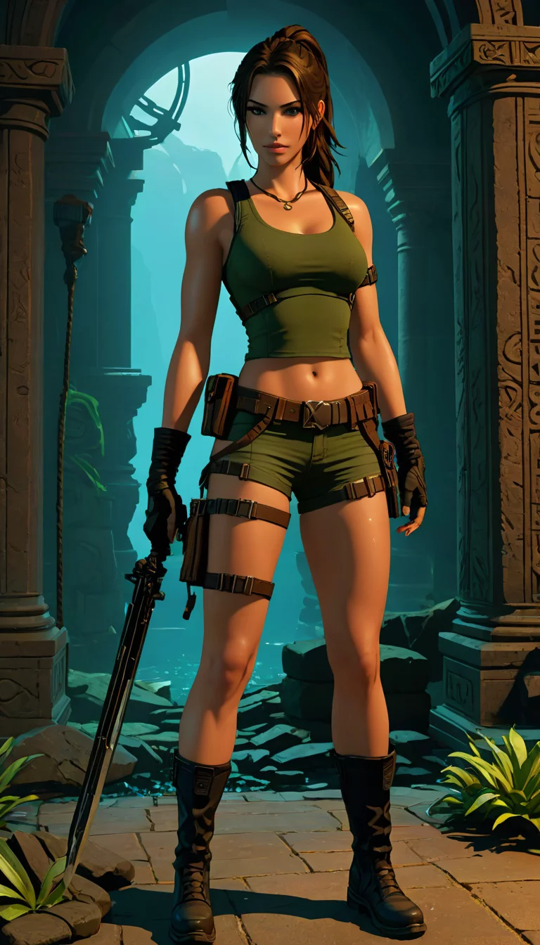 Chat with AI character: Lara Croft