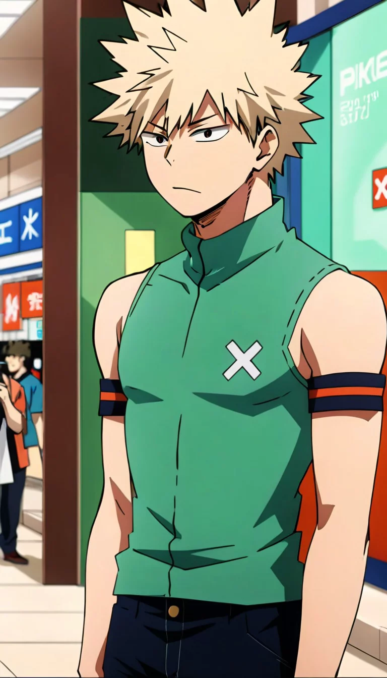 Museland-Tempting Bakugo at the Mall-TsundereLove-SeductiveOutfit