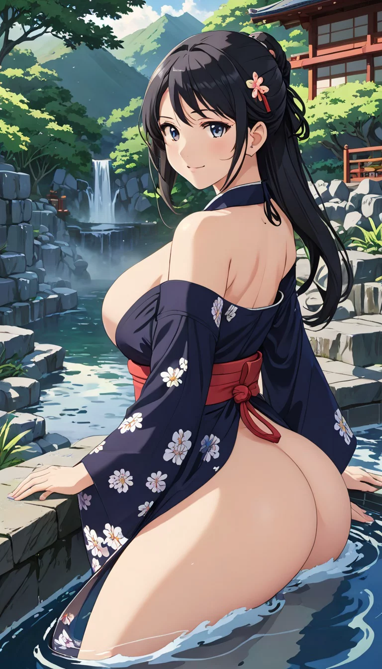 Museland-Hot Spring Seduction-fanservice-sexyanimegirl