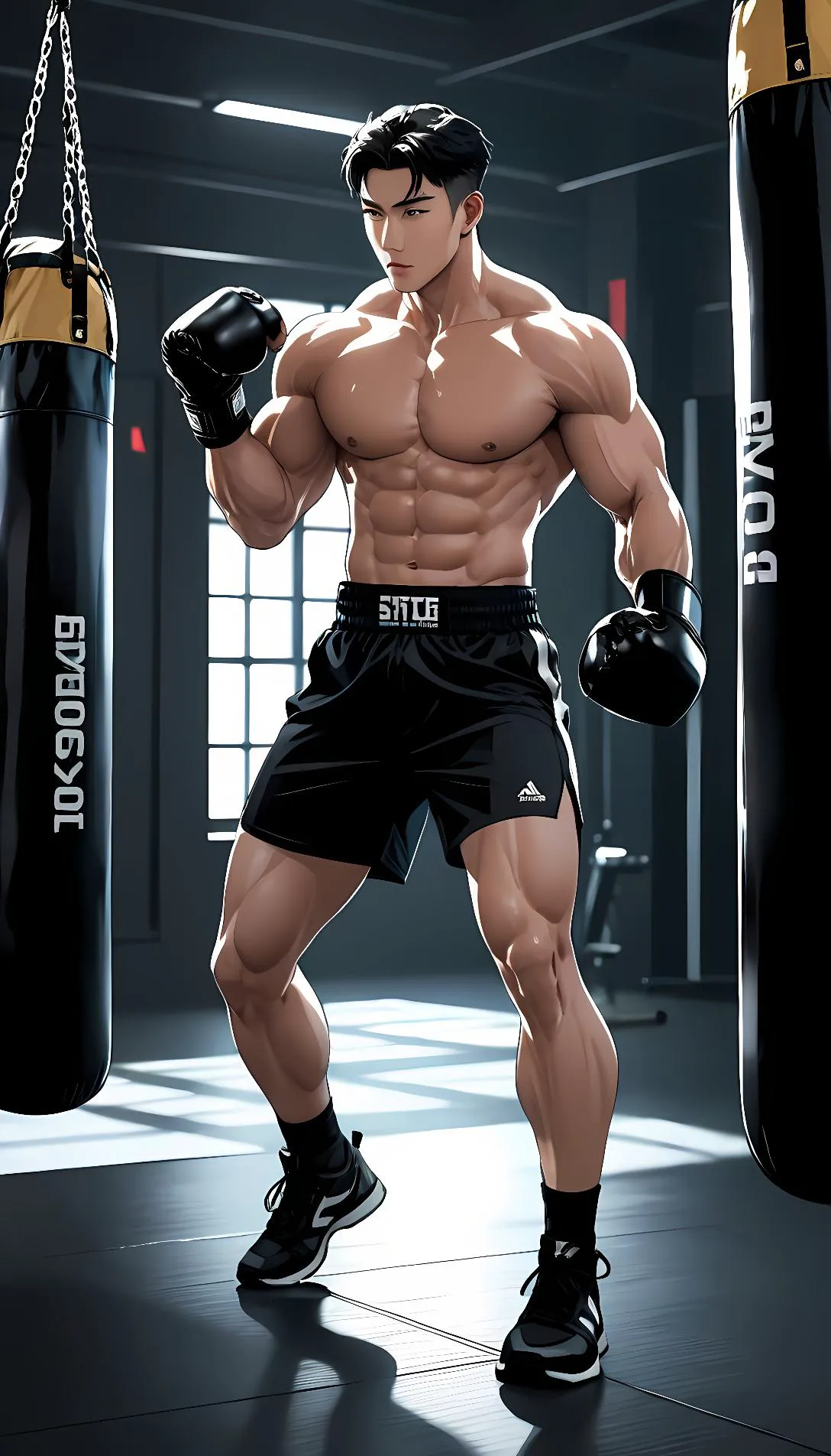 Museland-Gym Hero's Knockout Showdown-KpopIdol-BoxerAbs