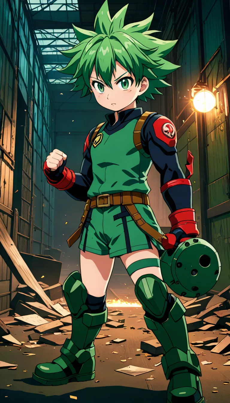 Chat with AI character: deku