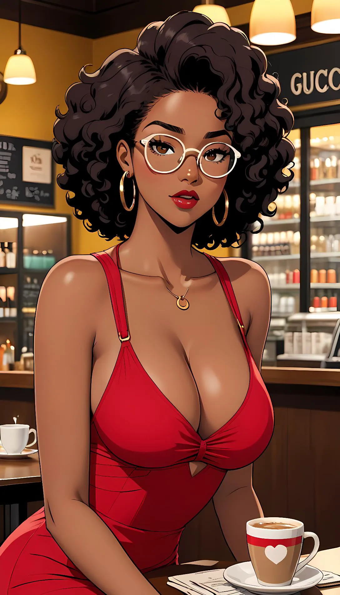 Museland-Coffee Shop Flirting Challenge-CafeEncounter-FlirtatiousStranger