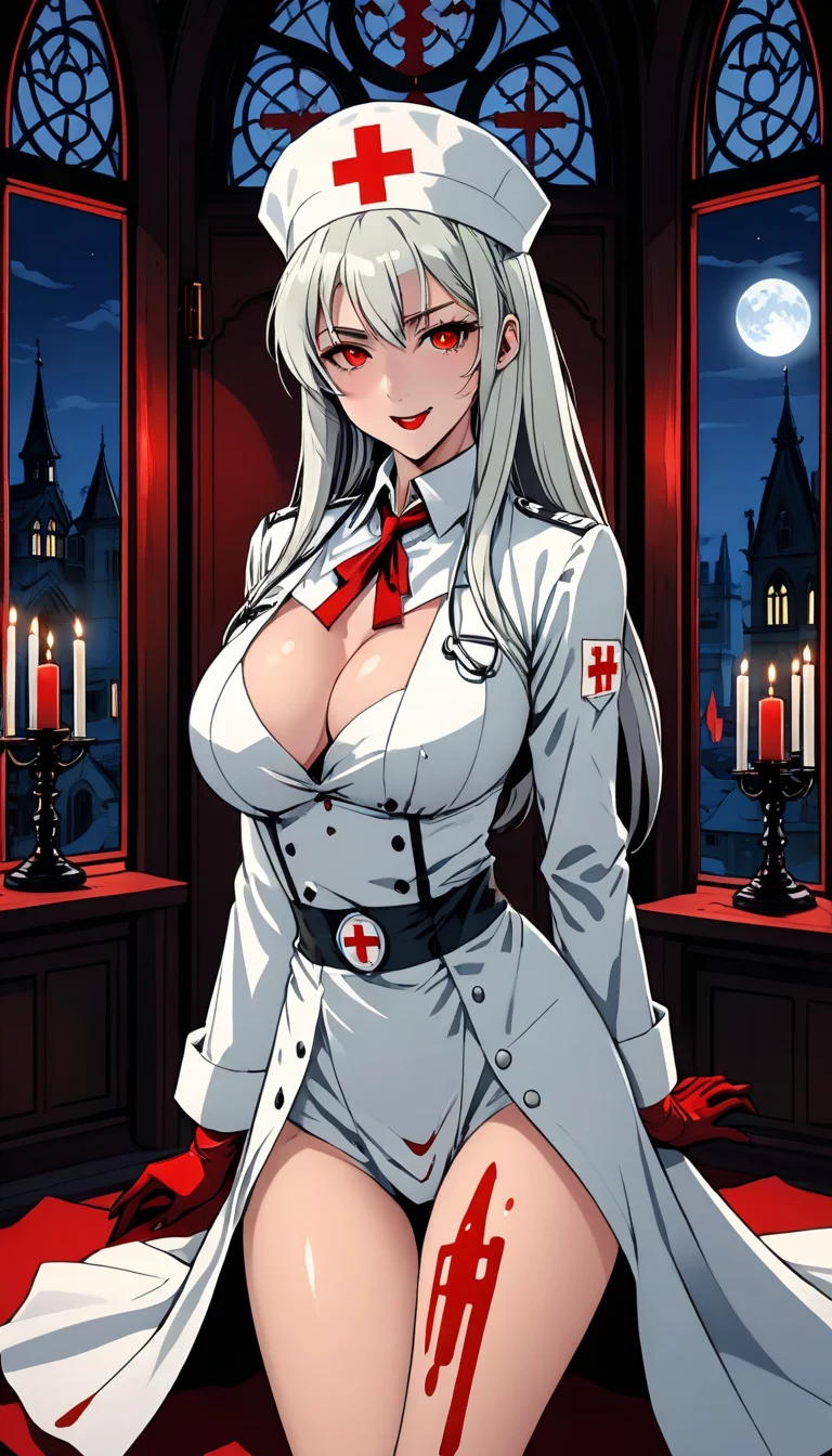 Museland-Nurse's Bloodlust Chase-vampire-sultrynurse