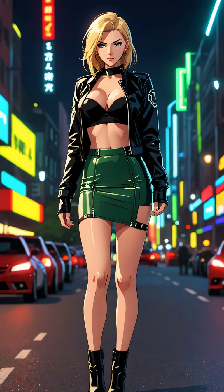 Museland-Street Racing Seduction-ManicPixieDreamGirl-RevealingOutfit