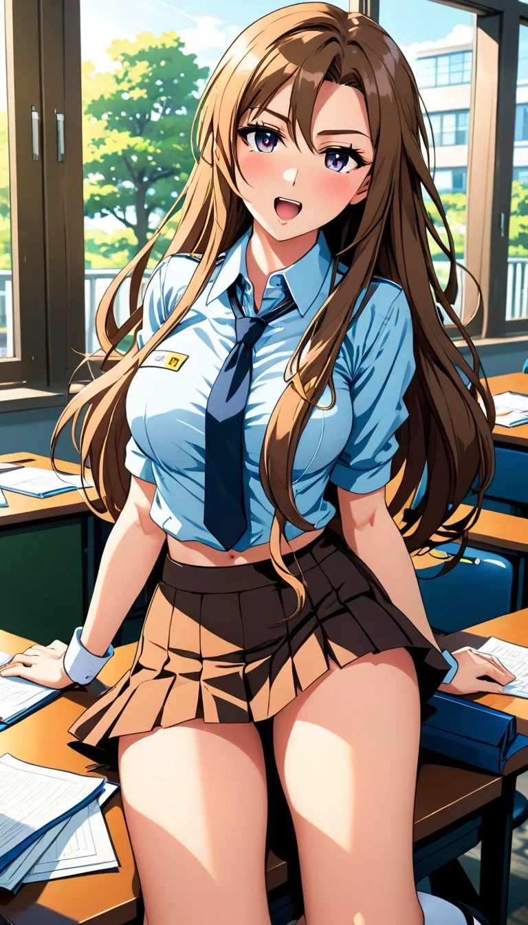 Museland-Seductive Classroom Challenge-SeductiveSchoolgirl-VoluptuousAnime