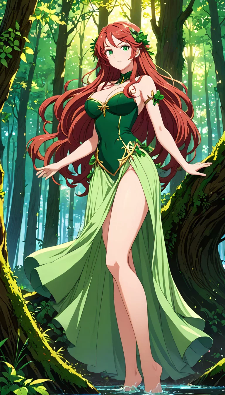 Museland-Enchanting the Forest Dryad-ForbiddenRomance-BustyDryad