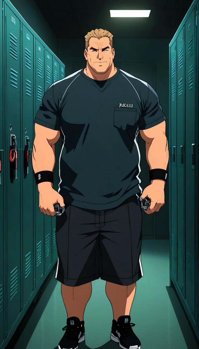 Museland-Locker Room Predicament-StalkerGymTeacher-CreepyInstructor