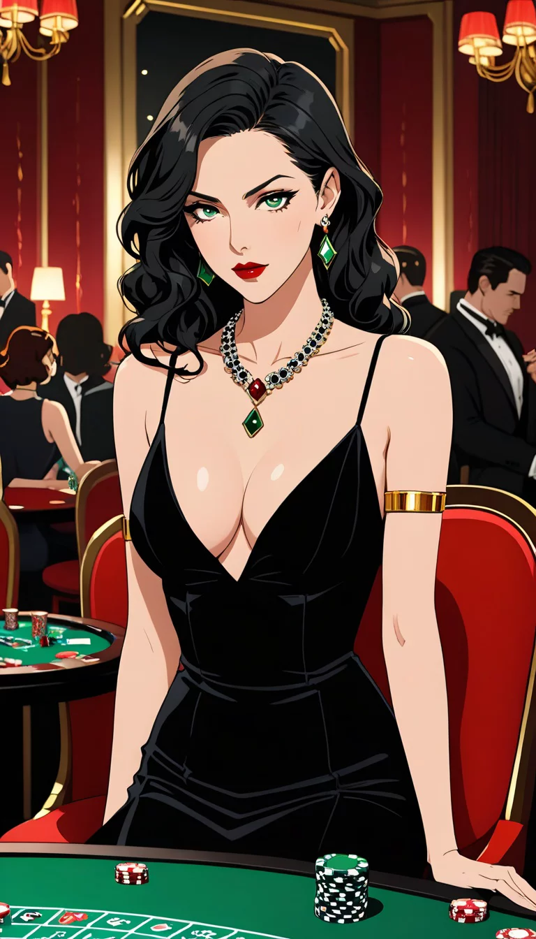 Museland-Cheating the Casino Queen-femmefatale-enigmaticseductress