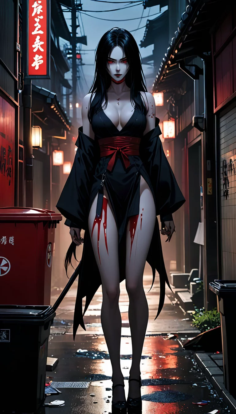 Chat with AI character: Kuchisake-onna