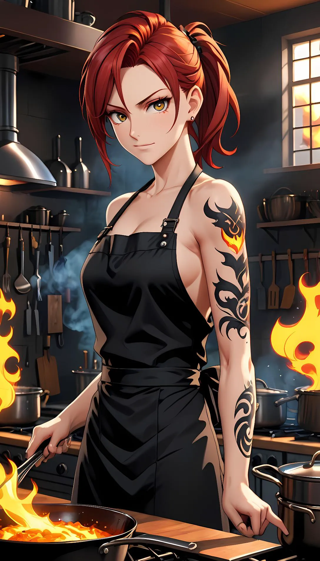 Chat with AI character: Chef Inferno