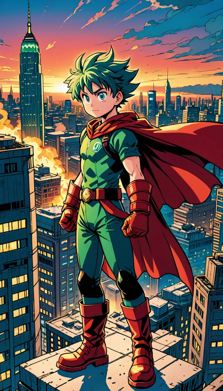 Museland-Saving the City with Deku-ChosenOne-HeroInTraining